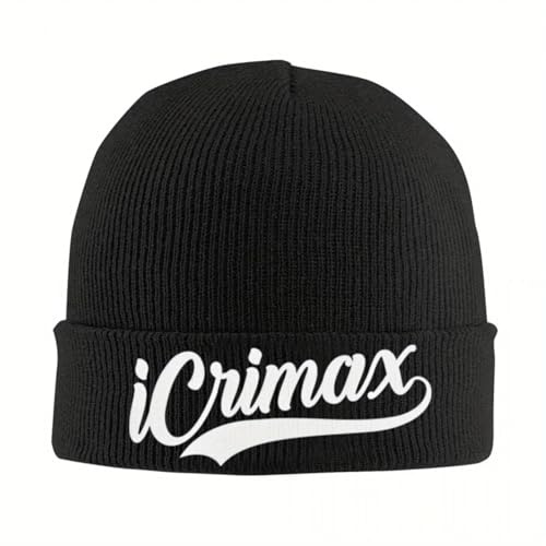 TMQZHQAVH 2025 Neue Icrimax gestrickte Mütze Damen Herren Skullies Beanies Wintermütze Acryl warme Mützen