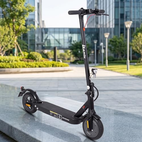 E-Scooter mit Straßenzulassung ABE 8,5 Zoll Elektroroller Erwachsene E-Roller 350W 20km/h Klappbar 25-40km Reichweite E-ABS Scheibenbremse LED-Display Elektroscooter 120kg ab 14 Jahre
