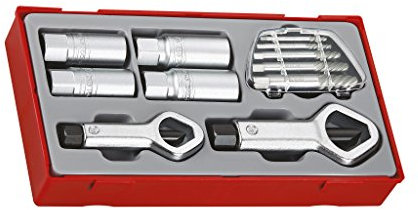 Teng TTSN11Stud and Nut Remover Set, 11 Pieces