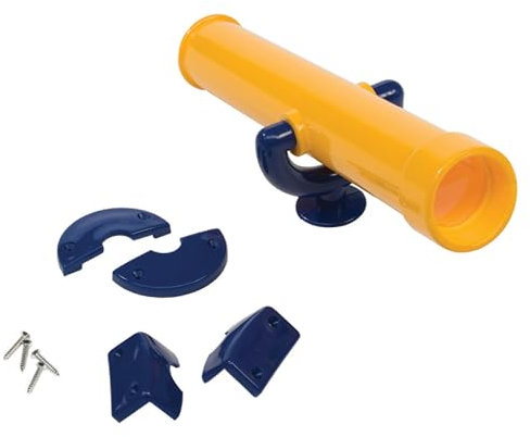 AXI Teleskop Gelb/Blau | Spielhaus/Spielturm Zubehör aus Kunststoff