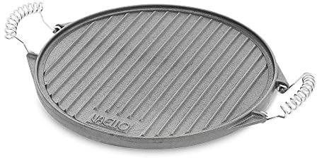 Asadora-Barcaboa-Plancha Hierro Fundido, 43 cm