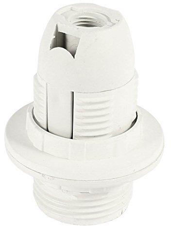 Plastic Shell Screw Type E14 Bulb Light Lamp Holder Socket AC 250V 2A