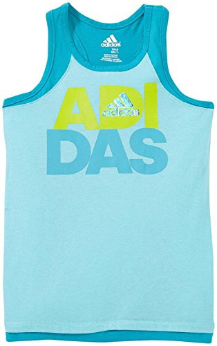adidas Training Tank, Light Aqua, 5