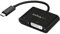 StarTech.com USB C to DVI Adapter with Power Delivery - 1080p USB Type-C to DVI-D Single Link Video Display Converter w/ Charging - 60W PD Pass-Through - Thunderbolt 3 Compatible - Black (CDP2DVIUCP)