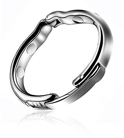 SXOVO Penis Vorhaut Ring Metall Zurückhalte Eichel (29-32MM)