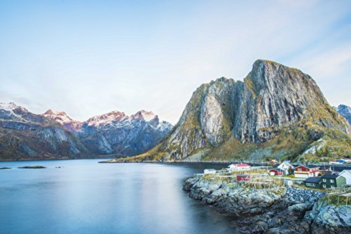 hansepuzzle 44238 - Fjord in Norwegen Puzzle 2000 Teile - Natur Motiv mit hochwertiger Aufbewahrung: Kartonbox und wiederverschließbarem Beutel - Format 90 × 60 cm