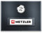 Metzler Aufputz Türklingel in Anthrazit - Klingel aus Edelstahl mit austauschbarem Namensschild - Pulverbeschichtet in Anthrazit RAL 7016 - Namensschild & Klingeltaster mit LED Beleuchtung