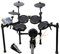 Carlsbro CSD400 Mesh Drum Kit – 8 Piece Mesh Head Electronic Drum Kit with Digital Sounds, Responsive Mesh Pads, 250+ Drum Sounds, Double Pedal, 6-Months Online Lessons Included