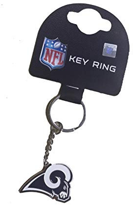 Forever collectibles Foco Los Angeles Rams NFL Crest Keyring - Stück