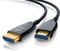 CSL - HDMI Kabel 2.1 Glasfaser - 8K 120Hz – 4k 240Hz - 20m optisches Kabel – HDR10+ - 3D eARC CEC – HDCP 2.3 - HDMI Kabel Ultra High Speed - vergoldete Kontakte – Glasfaserkabel Aluminiumstecker