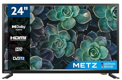 Metz MTD1000Z 24 HD TV DLED DVB-T/T2/C/S/S2/Analog Audio 2x3W Color Negro