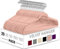 Utopia Home Cintres en Velours - antidérapants, durables - cintres Peu encombrants pour Chemises, Vestes et Robes (Rose, Paquet de 20)