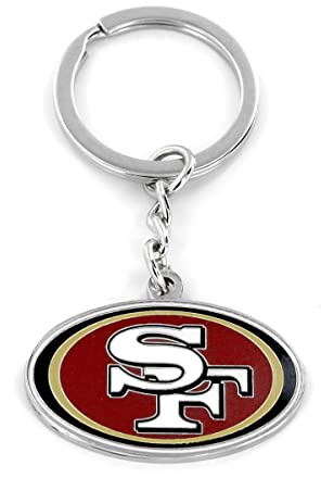 Aminco NFL San Francisco 49ers Team Logo Schlüsselanhänger