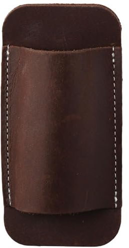 Urjumpea Knife Sheath, Handmade Knife Holster, Horizontal Carry Leather Sheath for Belt, EDC Pocket Organizer for Men