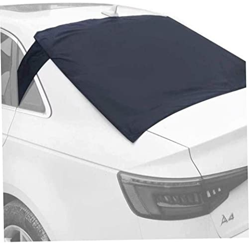 SMELEYOU Car Rear Window Cover Frost Rear Window Cover for Winter Fixing Foldable Car Cover For Windscreen Against Snow Ice Frost Dust UV Radiation And Sun