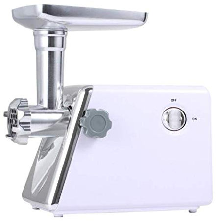 GaRcan Tritacarne Elettrico, tritacarne da 300 W, Macchina per Pepe Domestica in Acciaio Inossidabile Completamente Automatica Piccola