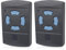 Télécommande pour Garage Hörmann Boutons Bleus - 868MHz Télécommande Uniquement Compatible pour Porte de Garage Hörmann HSM2 HSM4 HS1 HS2 HS4 HSE2 HSZ1 HSZ2 HSP4 HSP4-C HSD2-A HSD2-C