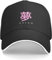 Baseballkappe Snapback Sonnenhut Dream-Yume japanische Baseballkappe für Männer und Frauen weiße Kanji-Baseballmütze mit japanischem Text Cosplay Unisex Männer und Frauen