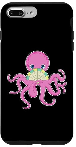 Poulpe Ventilateur à main Coque pour iPhone 7 Plus/8 Plus