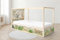 Unik Nordic Aufkleber für IKEA KURA Hochbett, Safari Aquarell 2-Sticker-Set Unten, Bettaufkleber, Sticker für Kinderbett, Möbelfolie fürs Kinderzimmer, Bettfolie für Kinder, Set 2 Teilig