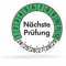beihaasnatuerlich® 100 Prüfplaketten 30mmØ Nächste Prüfung 2024-2029, selbstklebend, Prüfaufkleber, E-Check Prüfetikett, Plakette, TÜV-Plakette (30 mm Ø, Grün 100)