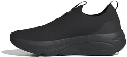 adidas Cloudfoam GO Sock Shoes, Zapatos para Caminar Hombre, Core Black/Carbon/Carbon, 44 EU