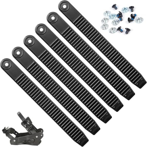 YUNHENTONG Snowboard Bindung Ersatzteile 6 Stück Step in Bindung Snowboard Bindungen Zubehör Ski Accessoires Fußgelenkgurte Ersatz für Leiter