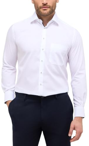 ETERNA Male Original Shirt Comfort FIT 44_H_1/1, 1/1, weiß