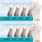 Floving Pet Grooming Glove Wipes for Dogs and Cats 48pcs,Cleaning Glove for Dog and Cat,Pets Cleaning Wipes for Fur,Face,Ears and Paws,No Rinse Cleaning, Disposable Cleaning Massage Gloves (8pack)
