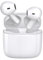 KP TECHNOLOGY Wireless Bluetooth Earbuds for Xiaomi Redmi Note 14 4G / 5G / Note 14 Pro 4G / 5G / Note 14 Pro+ 5G - In-Ear Headphones with Touch Control and Bluetooth 5.3 Earphones (WHITE)