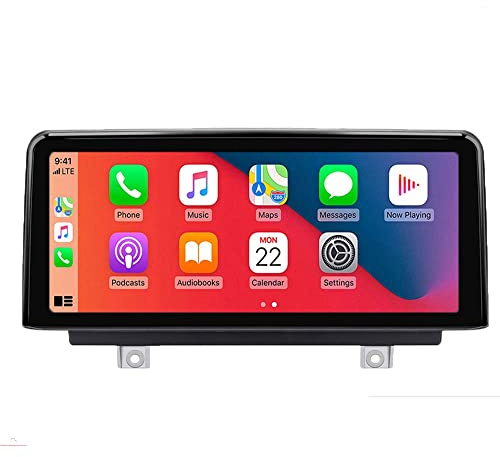 Linux Touchscreen 10.25 CarPlay stéréo Radio sans Fil pour BMW Série 3/4 F30 F31 F32 F33 F34 F36 2013-2017 système NBT Autoradio Android Auto écran multimédia sans Fil