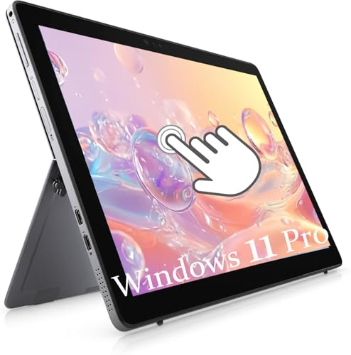 Dell Latitude 7210 2-in-1 Laptop TouchScreen Business, 12.3 FHD(1920x1080), Intel Core i5-10210U 1.6GHz, 8GB RAM, 256GB SSD, Webcam, Bluetooth, No Keyboard, Windows 11 Pro (Renewed)