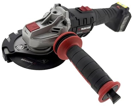 Parkside Performance Akku Winkelschleifer 20V PWSAP 20-Li G7, 125 mm, stufenlose Drehzahl, X20V Team kompatibel, kompakt & leistungsstark, Trennen Schleifen Metall
