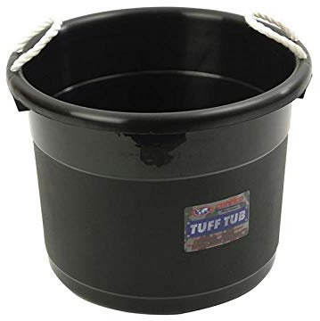 Contico 1120bk-15 Muck Bucket - Black 39 Litre