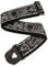 D'Addario Planet Waves 50PLJS01 Gewebegurt Nylongewebe Joe Satriani Collection Skulls n' Bones Einsteckfach für Plektrum Planet Lock System Länge: 1420mm Breite: 50mm