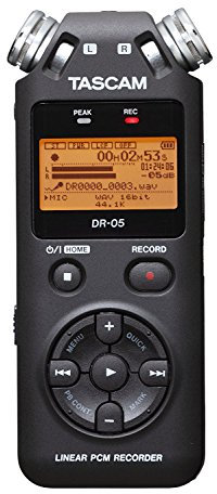 Tascam DR-05 Version 2 Dictaphone Linear PCM Portable Recorder