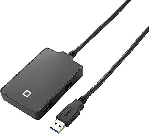 Renkforce 4 Port USB 3.2 Gen 1-Hub (USB 3.0) Schwarz