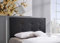 Marckonfort - Carla Kopfteil für Bett, 160 X 60 X 8 cm Farbe schwarz