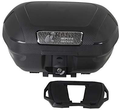 HEPCO&BECKER H&B Motorradtopcase Topcase Orbit universal 54 Liter, Unisex, Tourer, Ganzjährig, Kunststoff, schwarz
