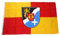 Fahne/Flagge Rhein Pfalz Kreis NEU 90 x 150 cm