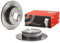 Brembo 08.9502.11 Hintere Bremsscheibe mit UV Lackierung, Anzahl 2
