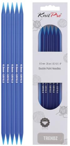 KnitPro Trendz Double Pointed Needles 8 (20cm) | 6.50mm
