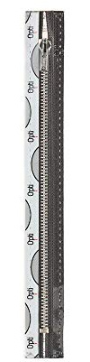 Opti M40-10-00001 Reißverschluss, 00001 Grau, 10cm