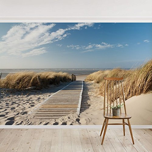 Vliestapete Top Strand Tapeten 255 cm x 384 cm Ostsee Strand