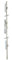 METALUX SNA20022 Serrure 3 Points 92MTX pêne basculant 1/2 Tour U7/45 mm-sans gâche-F1U7450200, NSP