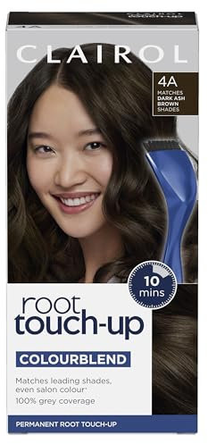 Clairol Root Touch-Up Permanent Hair Dye, 4A Dark Ash Brown