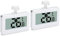 2-Pack Digital Refrigerator Fridge Thermometer, Waterproof Wireless Freezer Room Temperature Monitor from -20 to 60 Degree w/Magnetic Hook & Large Big LCD Display for Indoor/Outdoor