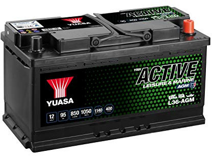 Yuasa L36-agm Leisure batterie