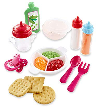 VERTBAUDET Puppen-Set zum Füttern und Essen mehrfarbig ONE SIZE