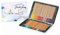 White Nights russische Aquarellstifte 48er Set im Metalletui, holzgefasste Stifte mit hoher Farbbrillanz, weicher Farbabstrich, wasservermalbar